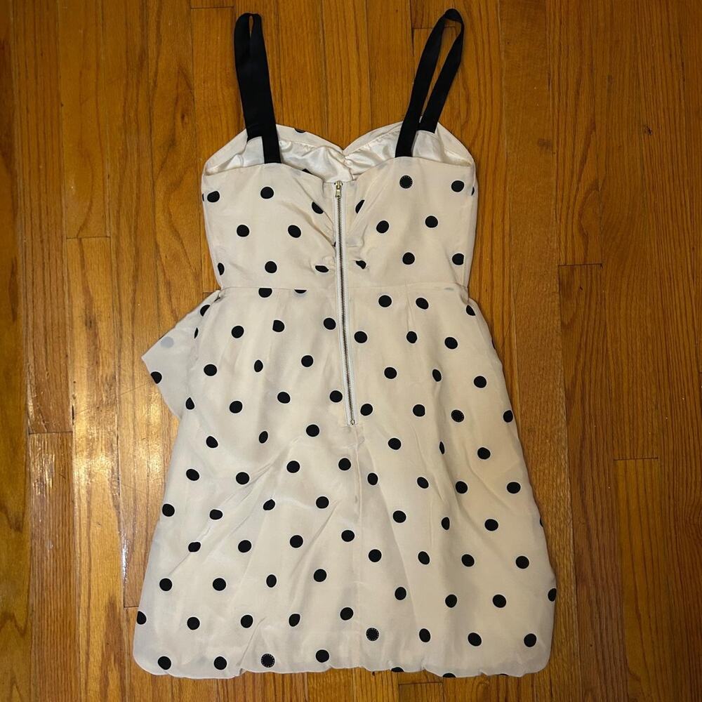 Marc by Marc Jacobs Silk Polka Dot Bubble Hem Dress Size 2 - Picture 8 of 8